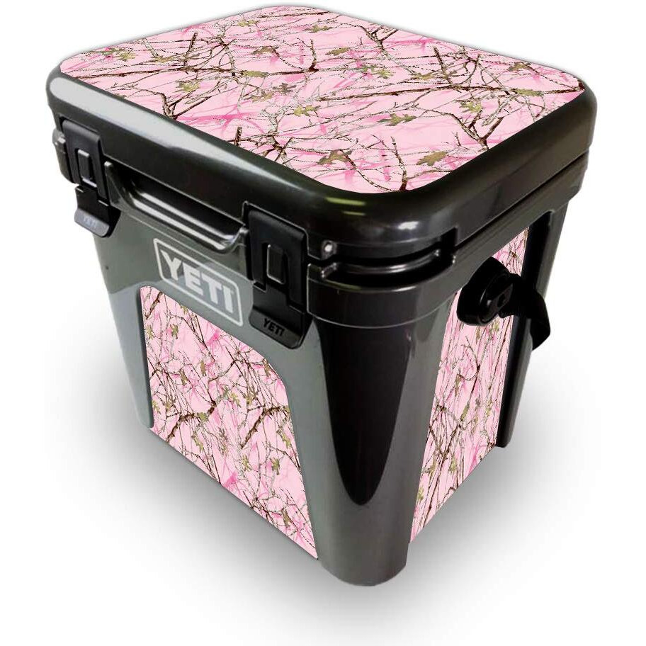 MightySkins YEROAD24-conceal Pink Skin for Yeti Roadie 24 Hard cooler - conceal Pink
