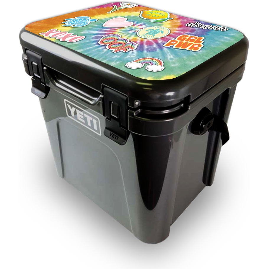 MightySkins YEROA24LID-VScO3 Skin for Yeti Roadie 24 Hard cooler Lid - VScO girl