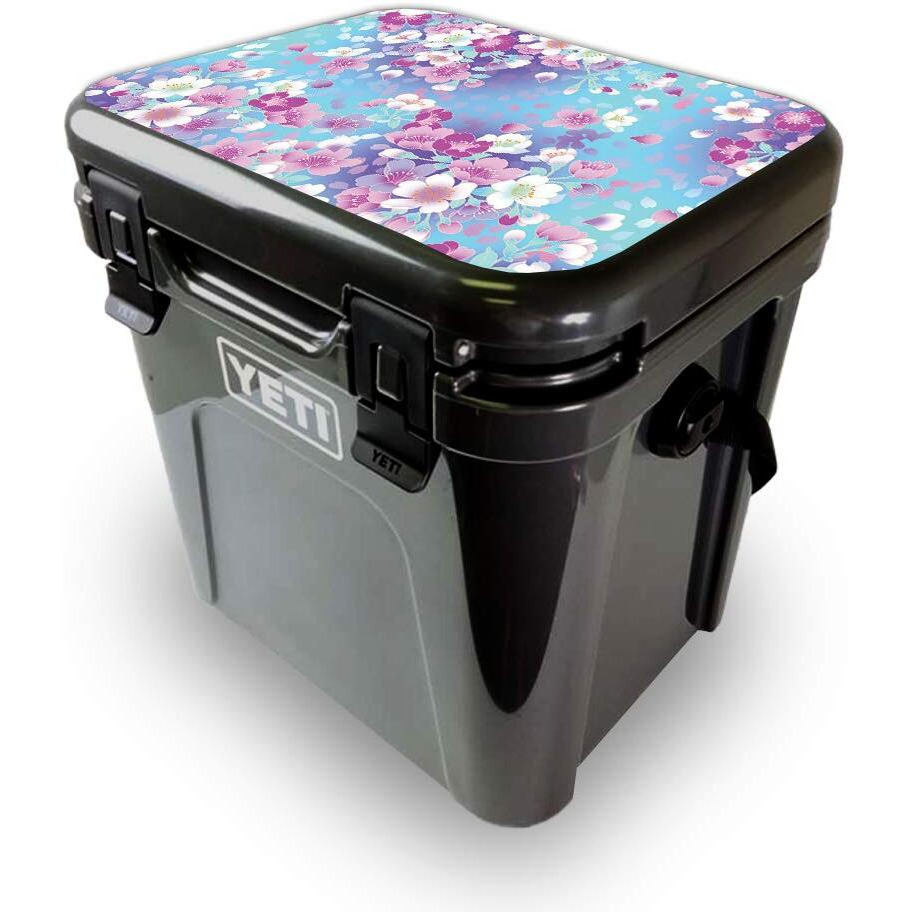 MightySkins YEROA24LID-In Bloom Skin for Yeti Roadie 24 Hard cooler Lid - In Bloom