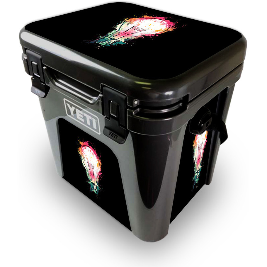 MightySkins YEROAD24-Idea Splash Skin for Yeti Roadie 24 Hard cooler - Idea Splash