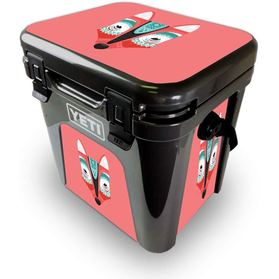 MightySkins YEROAD24-Aztec Fox Skin for Yeti Roadie 24 Hard cooler - Aztec Fox