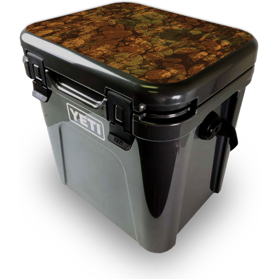 MightySkins YEROA24LID-River Stones Skin for Yeti Roadie 24 Hard cooler Lid - River Stones