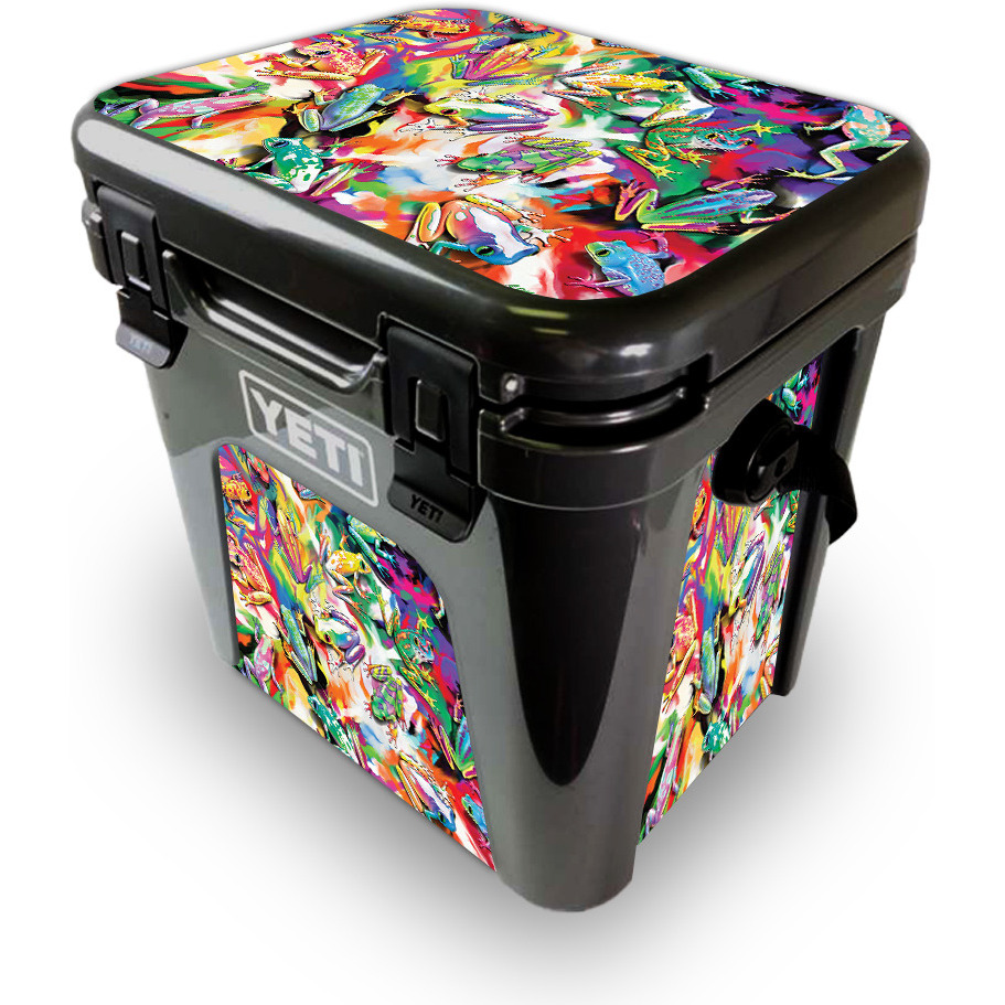 MightySkins YEROAD24-Wet Paint Skin for Yeti Roadie 24 Hard cooler - Wet Paint