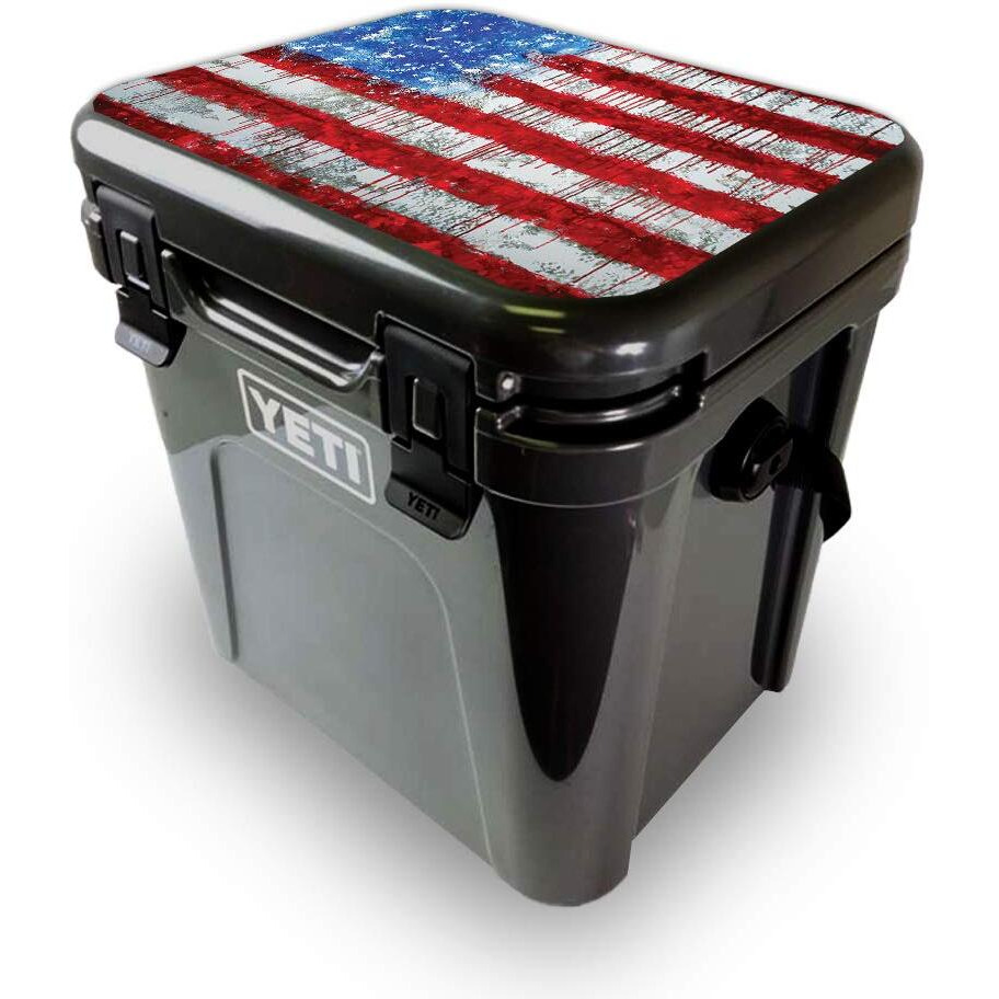 MightySkins YEROA24LID-colors Dont Run Skin for Yeti Roadie 24 Hard cooler Lid - colors Dont Run