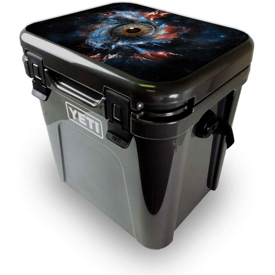 MightySkins YEROA24LID-Eye See You Skin for Yeti Roadie 24 Hard cooler Lid - Eye See You