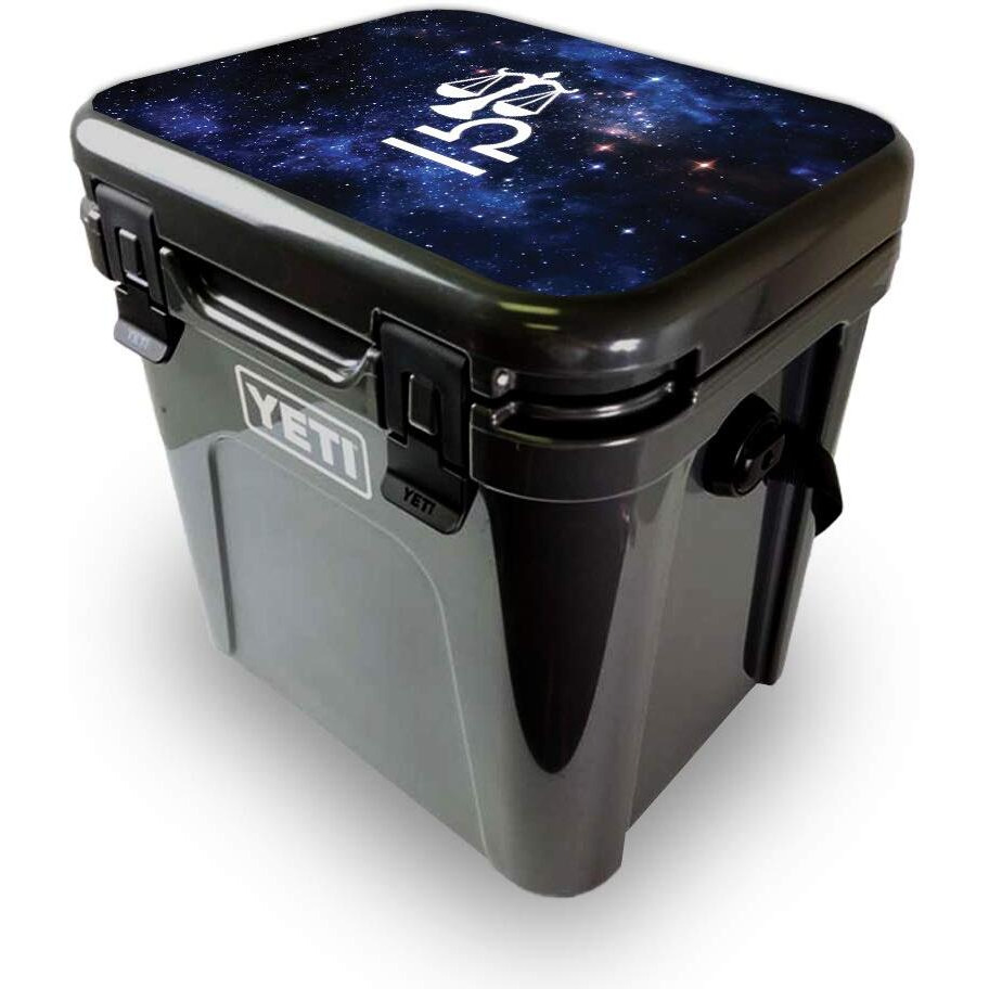 MightySkins YEROA24LID-Libra Skin for Yeti Roadie 24 Hard cooler Lid - Libra