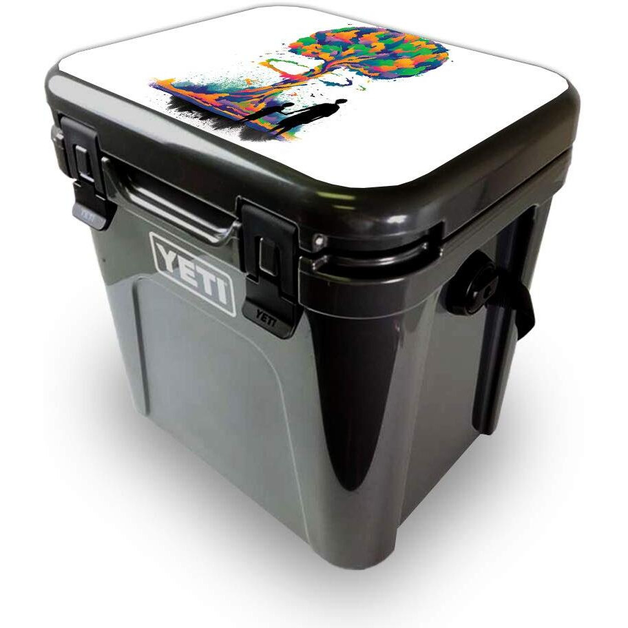 MightySkins YEROA24LID-Sabotage Skin for Yeti Roadie 24 Hard cooler Lid - Sabotage