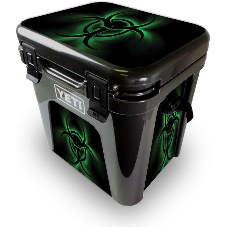 MightySkins YEROAD24-Bio glare Skin for Yeti Roadie 24 Hard cooler - Bio glare