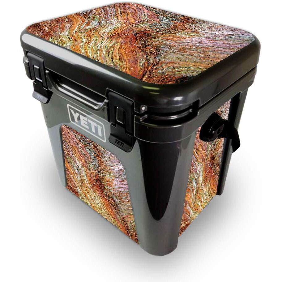 MightySkins YEROAD24-Woodlands Skin for Yeti Roadie 24 Hard cooler - Woodlands