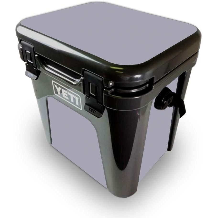 MightySkins YEROAD24-Solid gray Skin for Yeti Roadie 24 Hard cooler - Solid gray