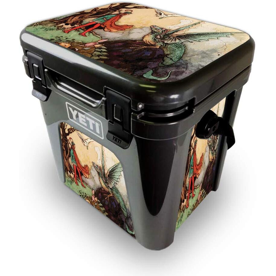 MightySkins YEROAD24-Tale Of A Dragon Skin for Yeti Roadie 24 Hard cooler - Tale of A Dragon