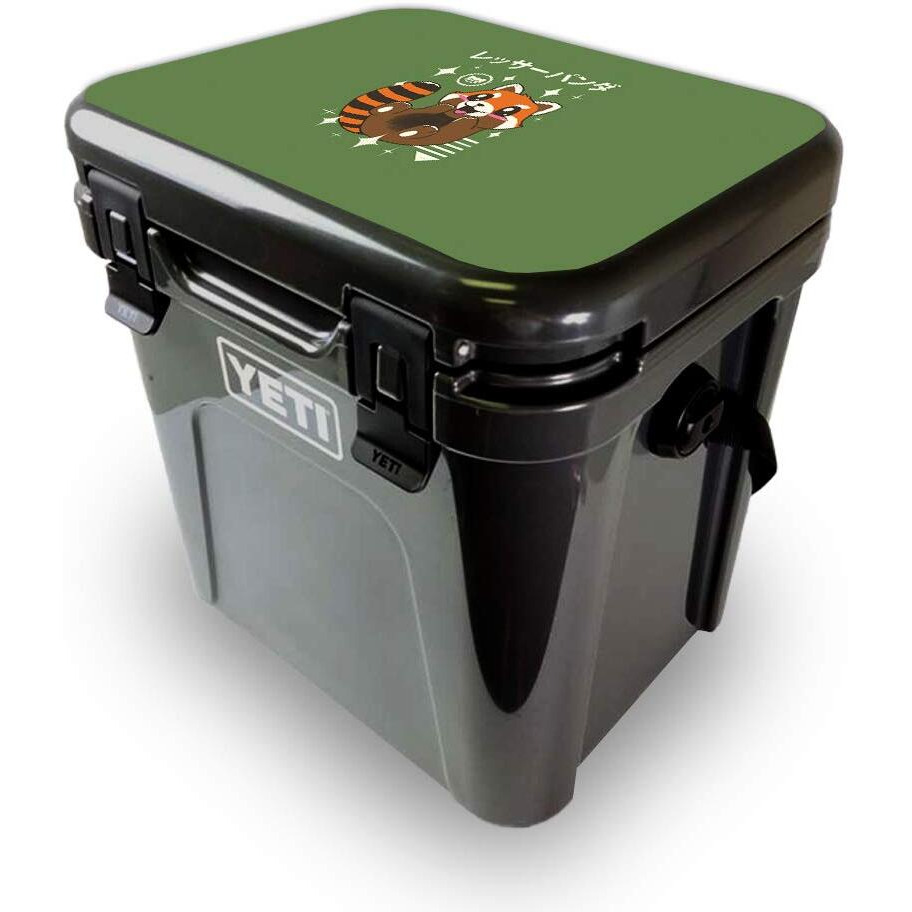 MightySkins YEROA24LID-Red Panda Kawaii Skin for Yeti Roadie 24 Hard cooler Lid - Red Panda Kawaii