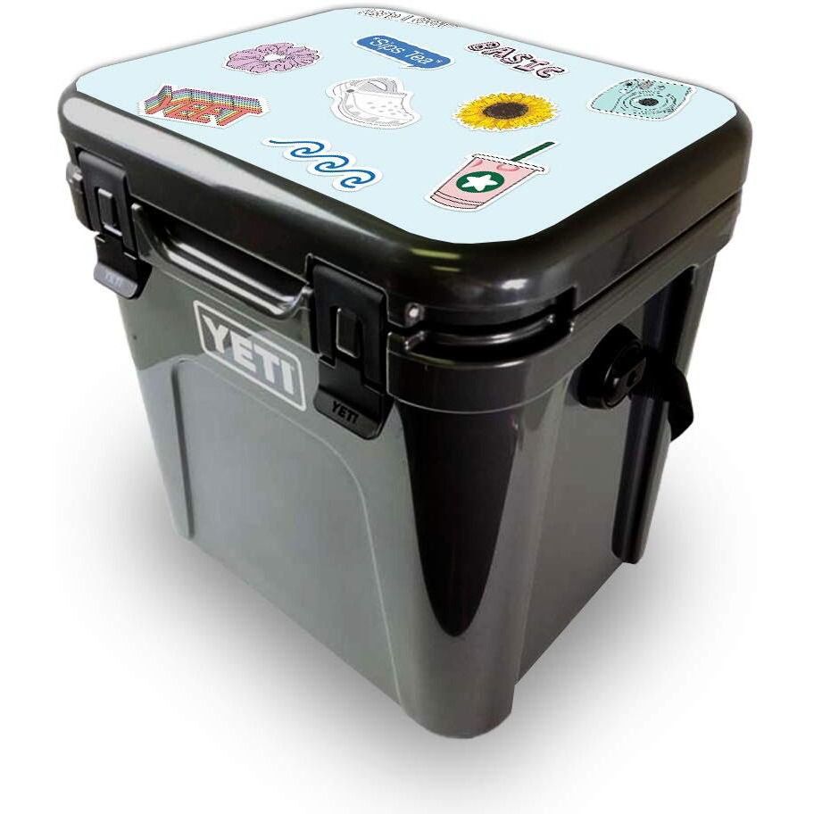 MightySkins YEROA24LID-VScO2 Skin for Yeti Roadie 24 Hard cooler Lid - VScO girl