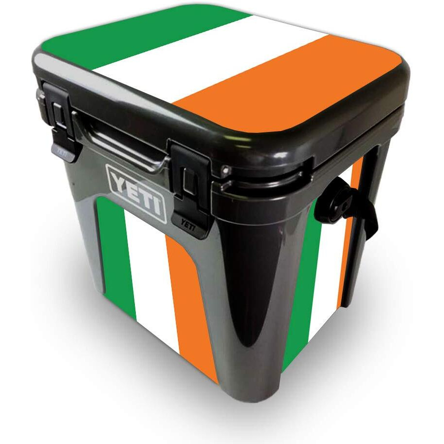 MightySkins YEROAD24-Irish Flag Skin for Yeti Roadie 24 Hard cooler - Irish Flag