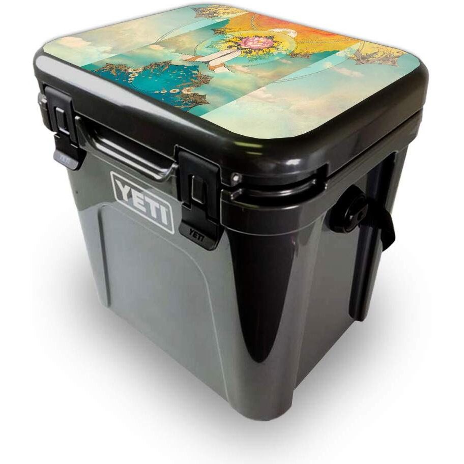MightySkins YEROA24LID-Divine Offering Skin for Yeti Roadie 24 Hard cooler Lid - Divine Offering