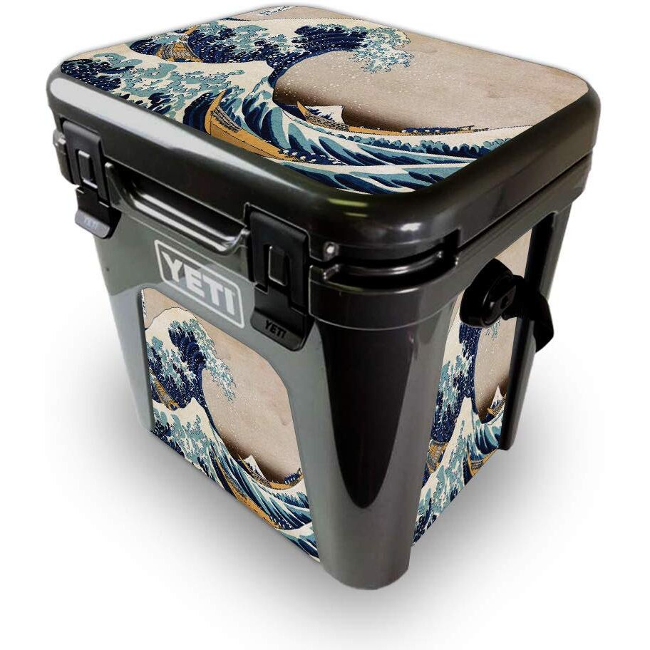 MightySkins YEROAD24-great Wave Of Kanagawa Skin for Yeti Roadie 24 Hard cooler - great Wave of Kanagawa