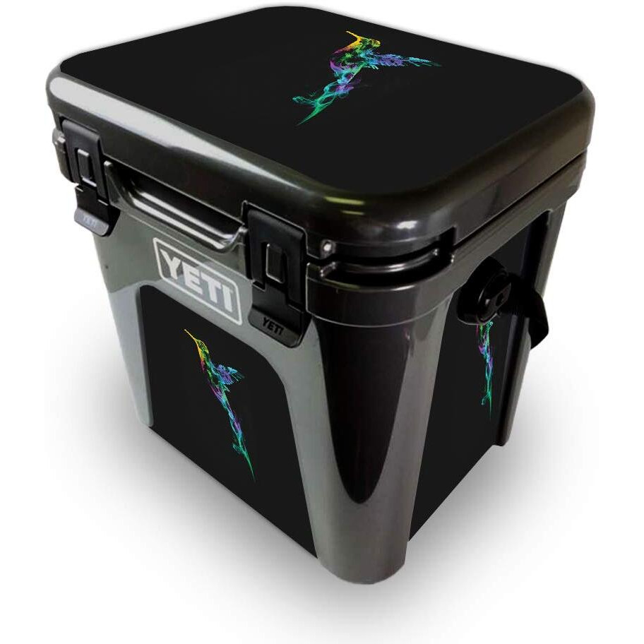 MightySkins YEROAD24-Strange Smoke Skin for Yeti Roadie 24 Hard cooler - Strange Smoke