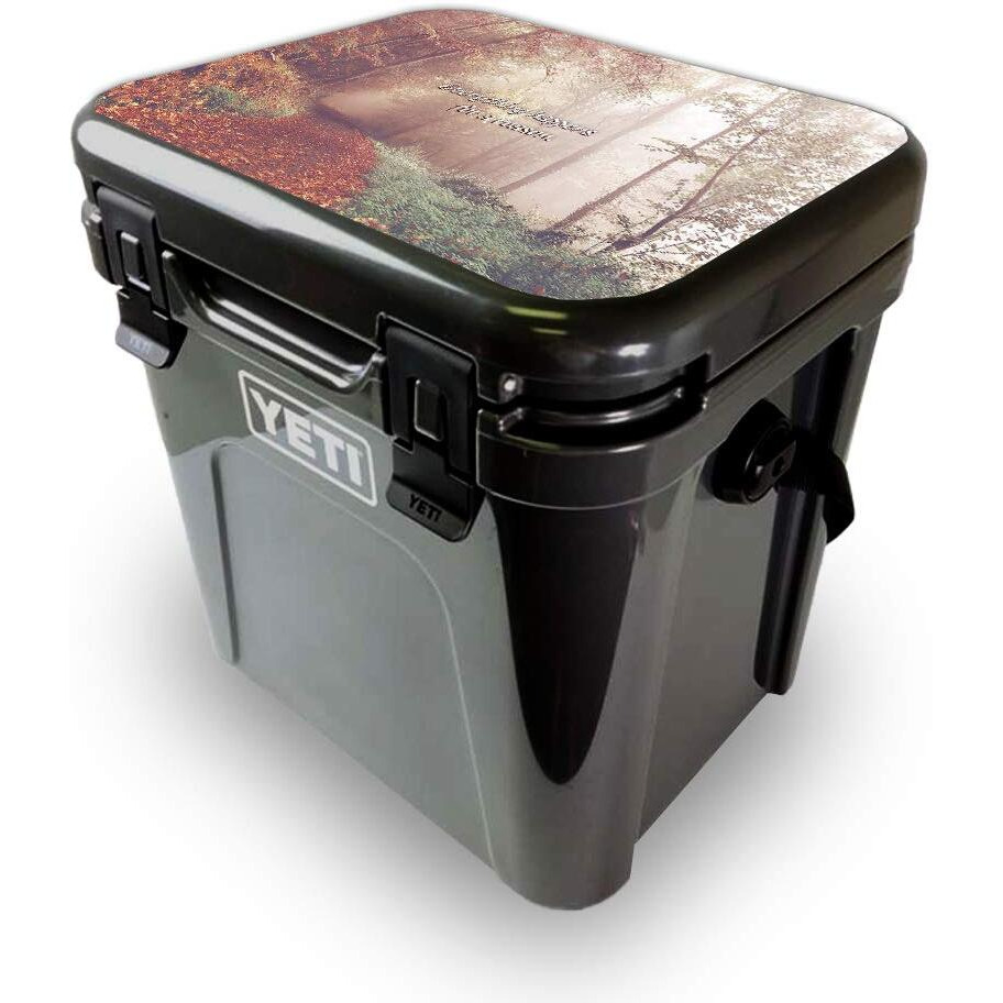 MightySkins YEROA24LID-Happens For A Reason Skin for Yeti Roadie 24 Hard cooler Lid - Happens for A Reason