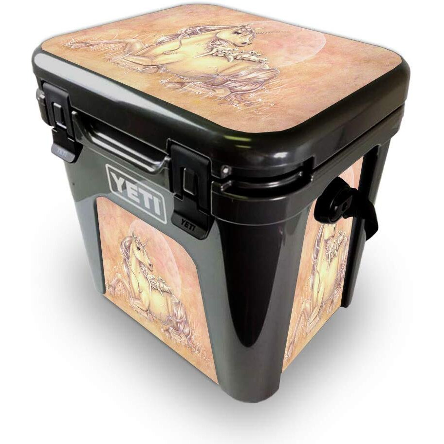 MightySkins YEROAD24-Purrfect Friends Skin for Yeti Roadie 24 Hard cooler - Purrfect Friends