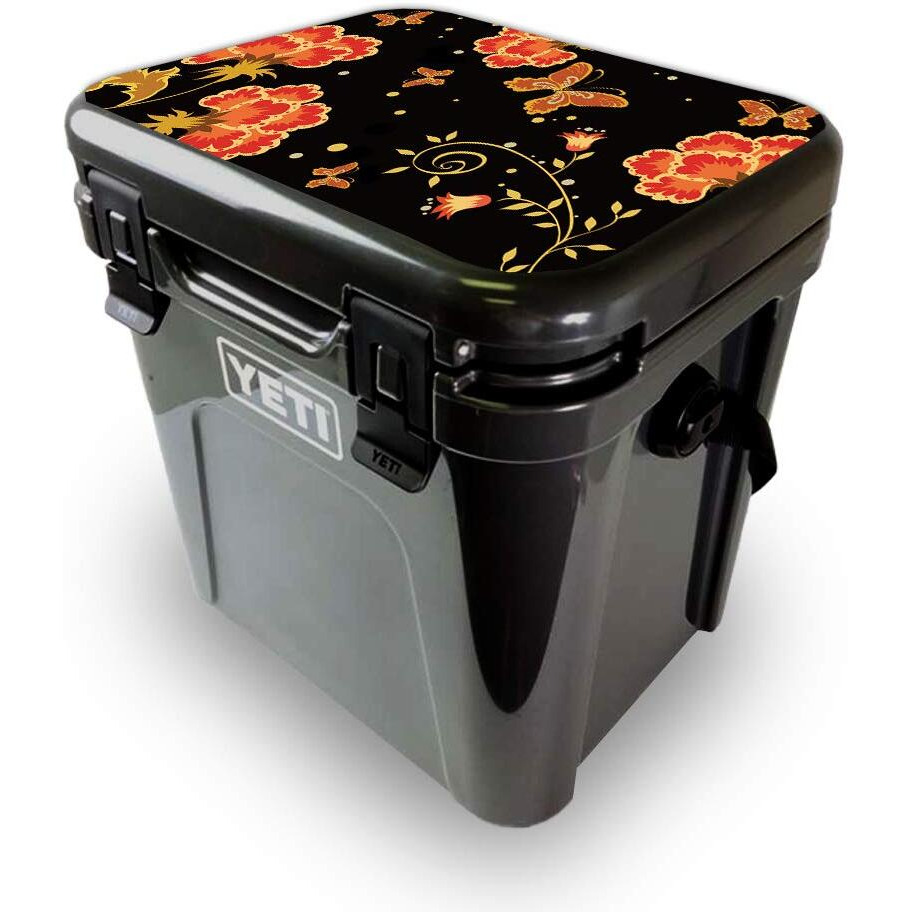 MightySkins YEROA24LID-Flower Dream Skin for Yeti Roadie 24 Hard cooler Lid - Flower Dream