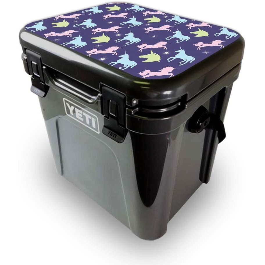 MightySkins YEROA24LID-Unicorn Dream Skin for Yeti Roadie 24 Hard cooler Lid - Unicorn Dream