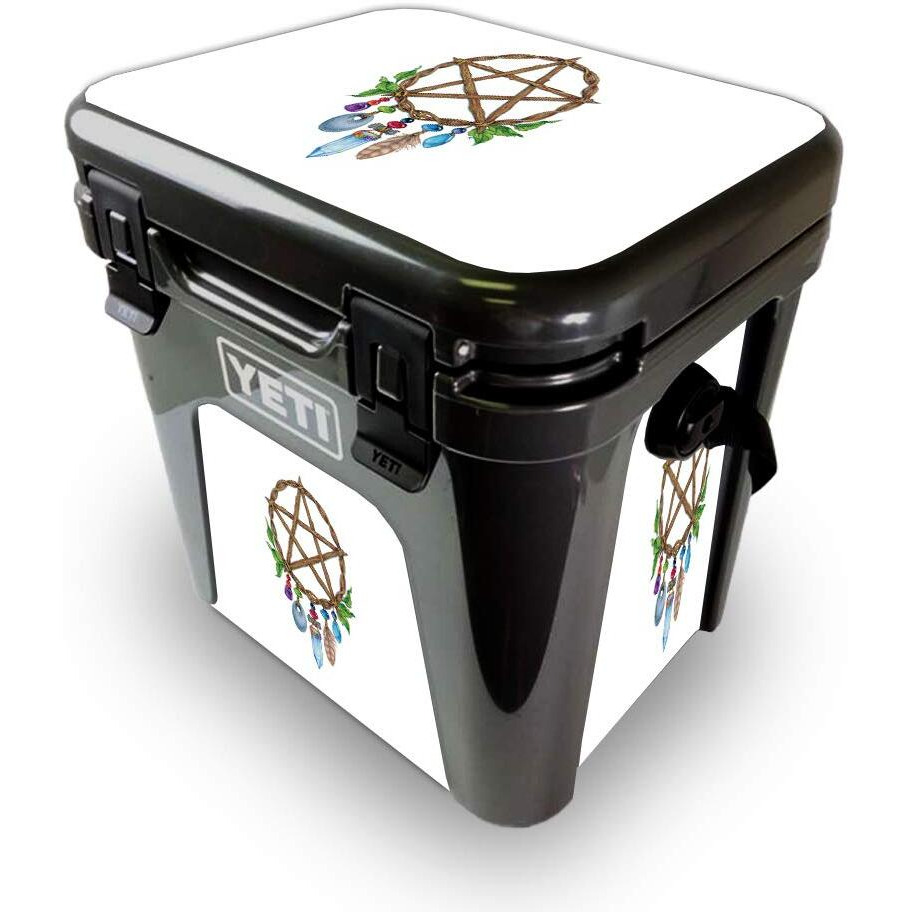 MightySkins YEROAD24-Pentacle charm Skin for Yeti Roadie 24 Hard cooler - Pentacle charm