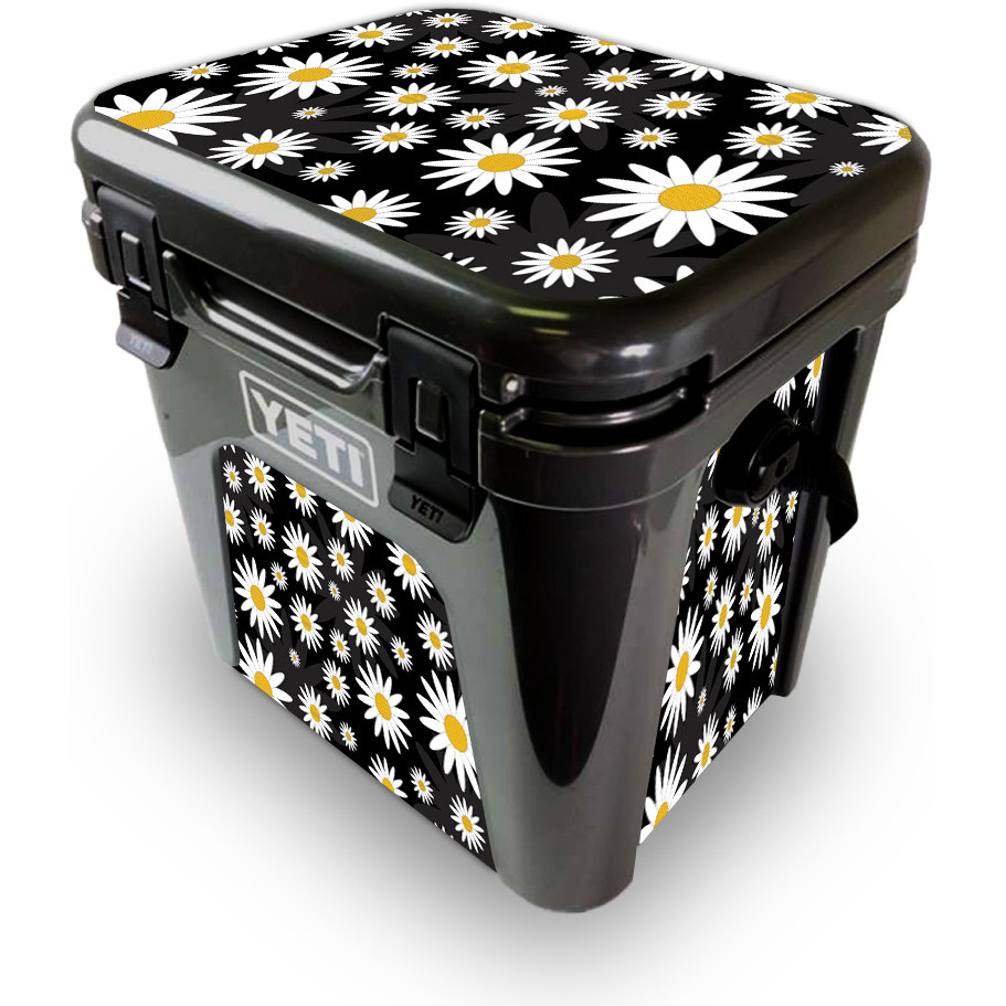 MightySkins YEROAD24-Daisies Skin for Yeti Roadie 24 Hard cooler - Daisies