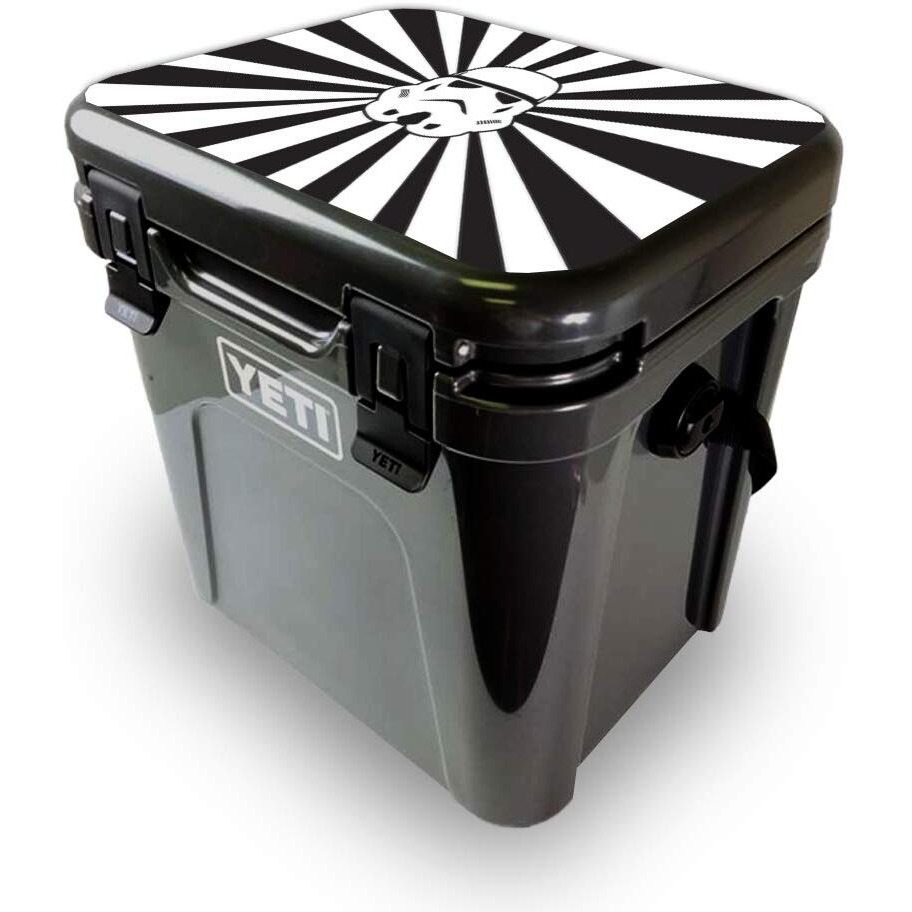 MightySkins YEROA24LID-Star Rays Skin for Yeti Roadie 24 Hard cooler Lid - Star Rays
