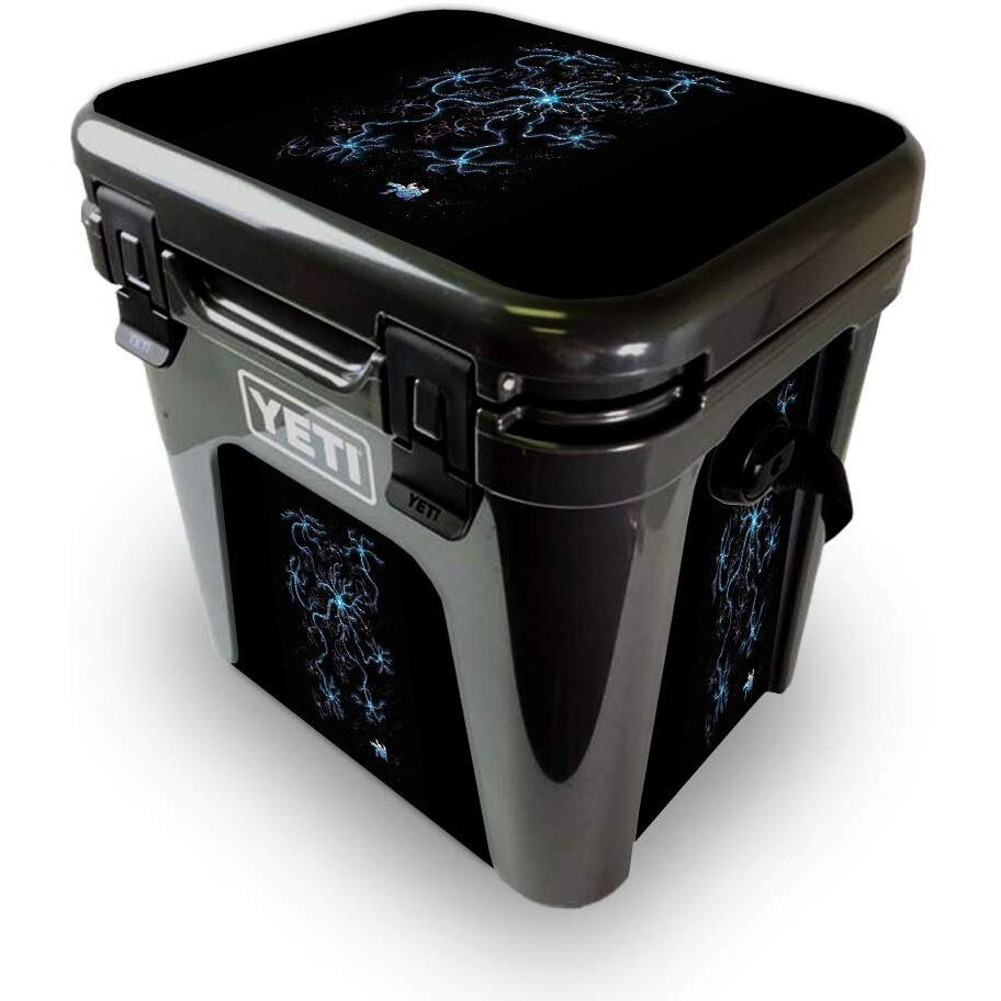 MightySkins YEROAD24-Neuron galaxy Skin for Yeti Roadie 24 Hard cooler - Neuron galaxy