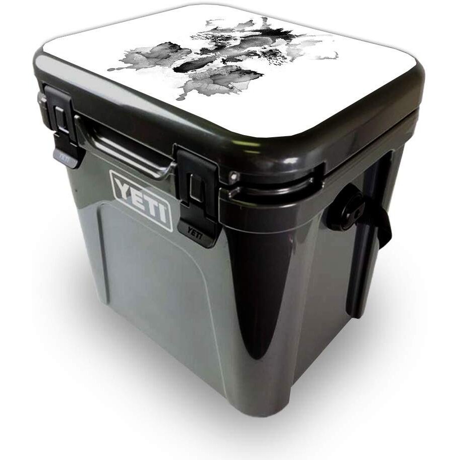 MightySkins YEROA24LID-Rorschach Skin for Yeti Roadie 24 Hard cooler Lid - Rorschach
