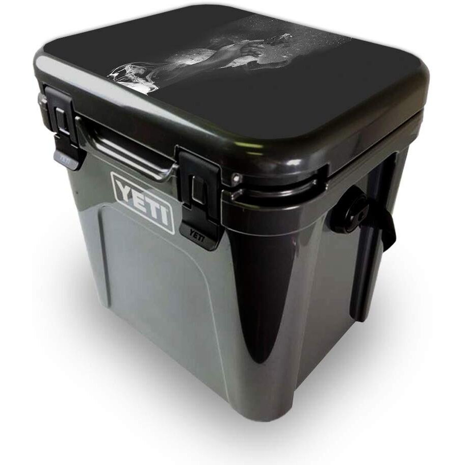 MightySkins YEROA24LID-Letting go Skin for Yeti Roadie 24 Hard cooler Lid - Letting go