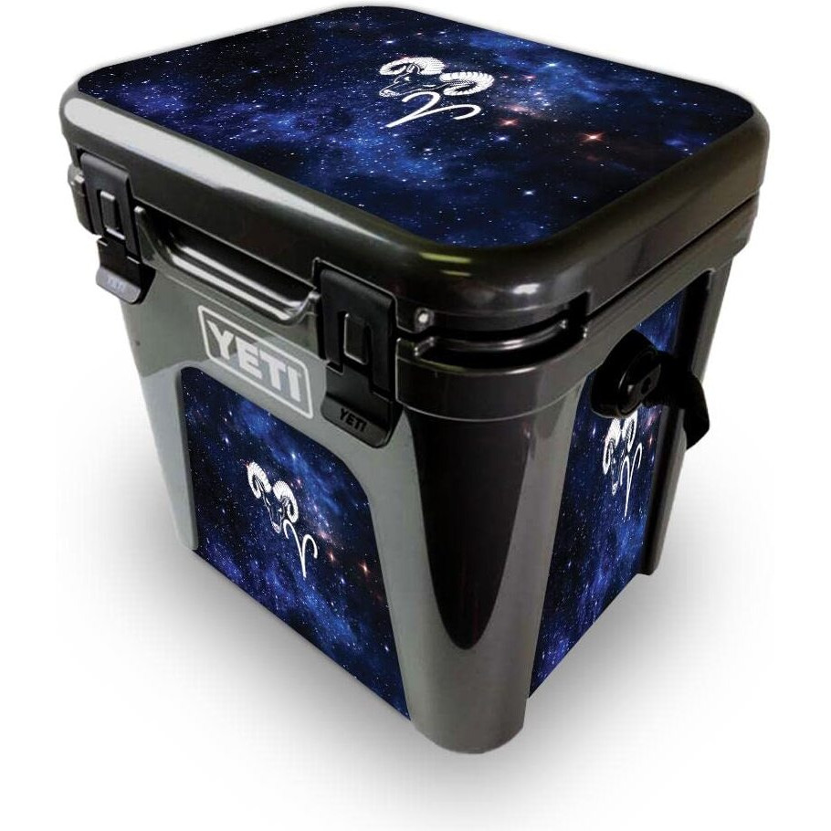 MightySkins YEROAD24-Aries Skin for Yeti Roadie 24 Hard cooler - Aries