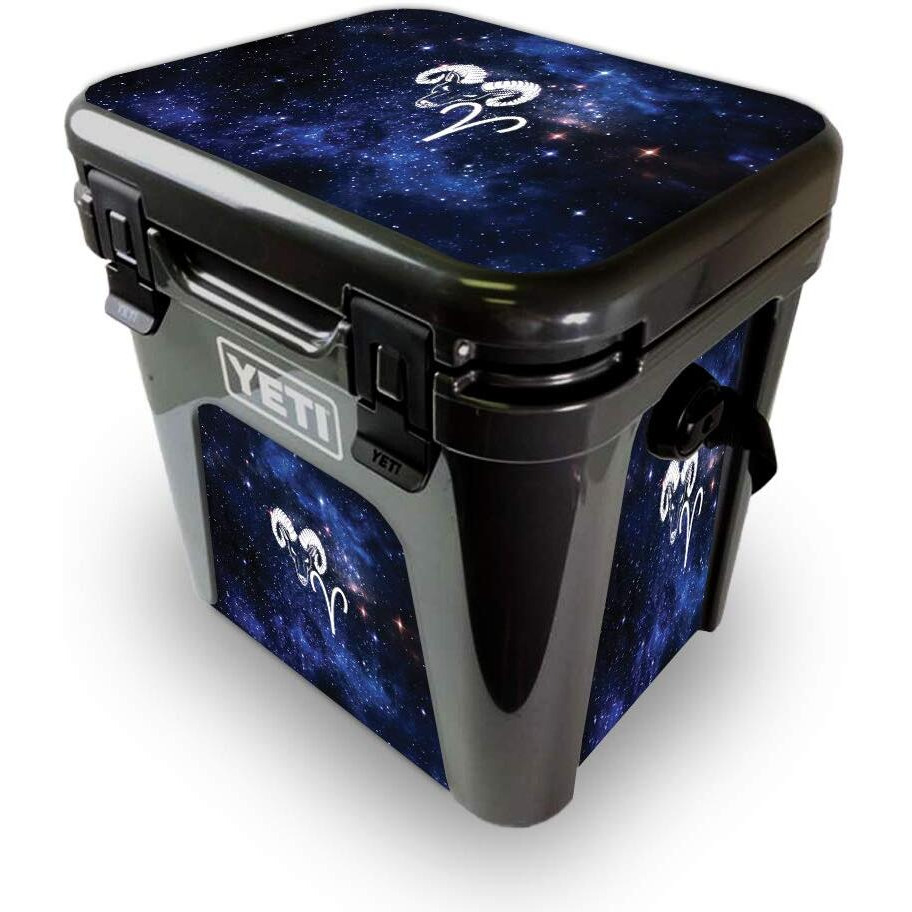 MightySkins YEROAD24-Aries Skin for Yeti Roadie 24 Hard cooler - Aries