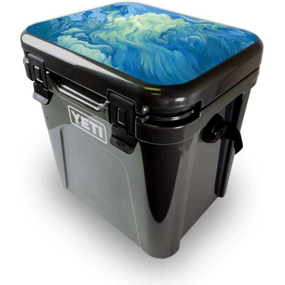 MightySkins YEROA24LID-Visionary Skin for Yeti Roadie 24 Hard cooler Lid - Visionary