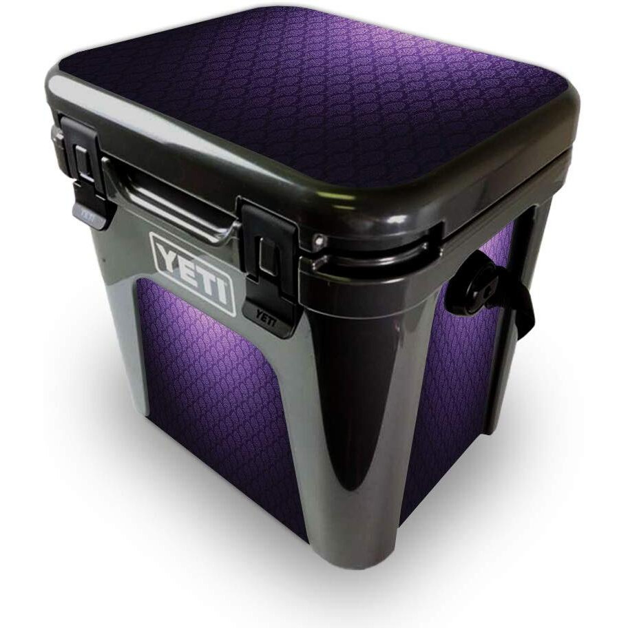 MightySkins YEROAD24-Antique Purple Skin for Yeti Roadie 24 Hard cooler - Antique Purple