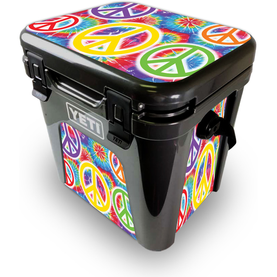 MightySkins YEROAD24-Peaceful Explosion Skin for Yeti Roadie 24 Hard cooler - Peaceful Explosion