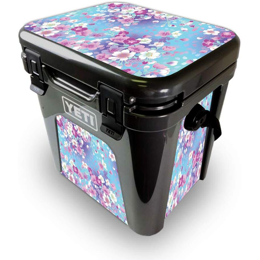 MightySkins YEROAD24-In Bloom Skin for Yeti Roadie 24 Hard cooler - In Bloom