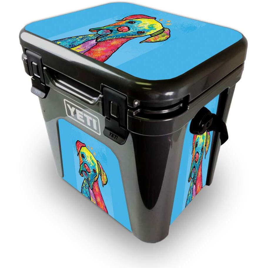 MightySkins YEROAD24-Boxer Rainbow Skin for Yeti Roadie 24 Hard cooler - Boxer Rainbow