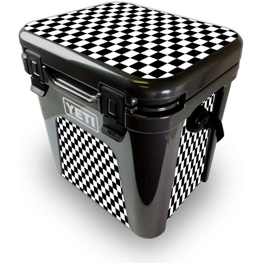 MightySkins YEROAD24-check Skin for Yeti Roadie 24 Hard cooler - check