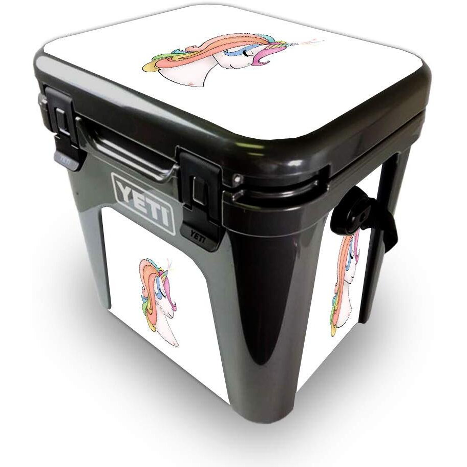 MightySkins YEROAD24-Unicorn Magic Skin for Yeti Roadie 24 Hard cooler - Unicorn Magic