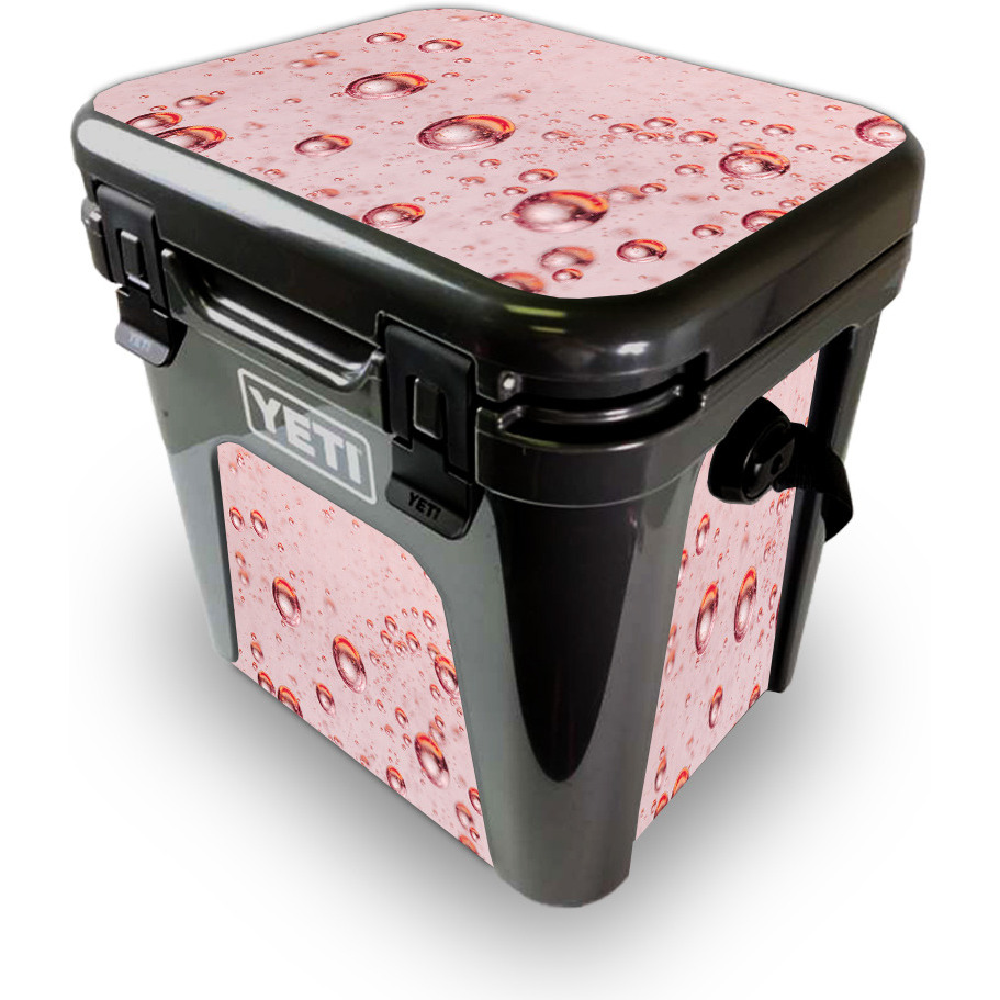MightySkins YEROAD24-champagne Bubbles Skin for Yeti Roadie 24 Hard cooler - champagne Bubbles