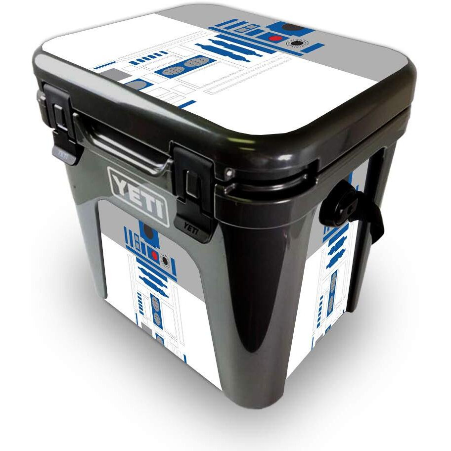 MightySkins YEROAD24-cyber Bot Skin for Yeti Roadie 24 Hard cooler - cyber Bot