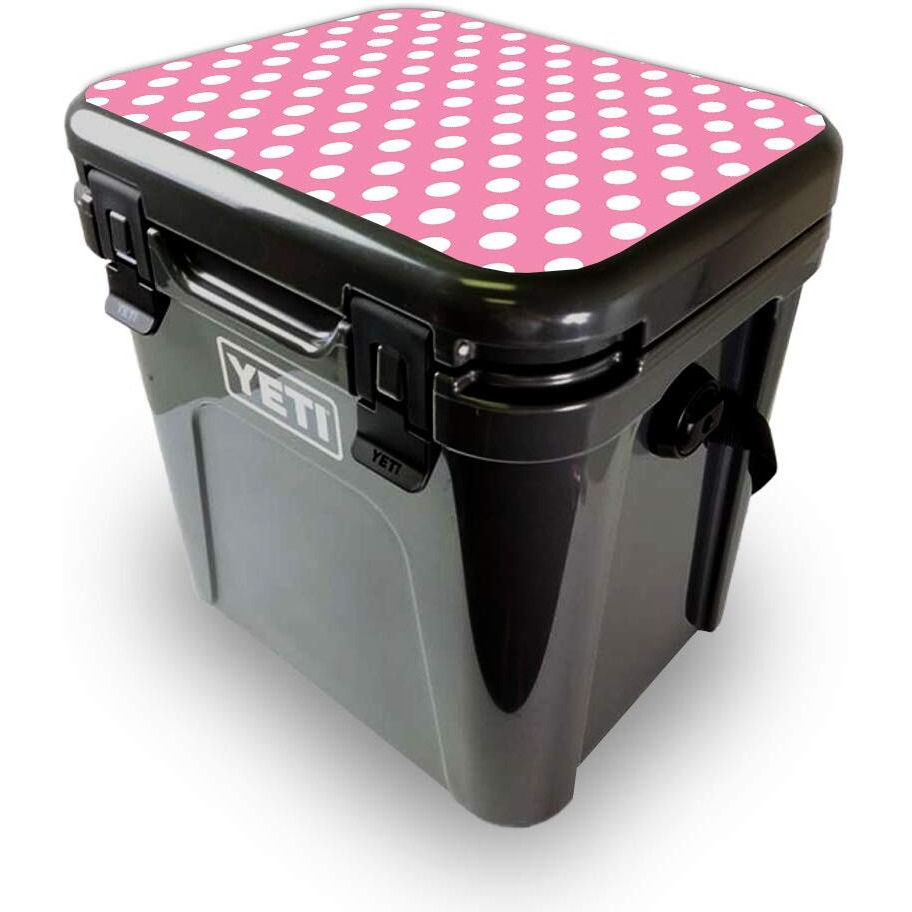 MightySkins YEROA24LID-Mini Dots Skin for Yeti Roadie 24 Hard cooler Lid - Mini Dots