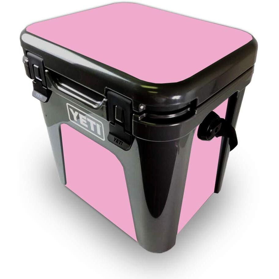 MightySkins YEROAD24-Solid Pink Skin for Yeti Roadie 24 Hard cooler - Solid Pink