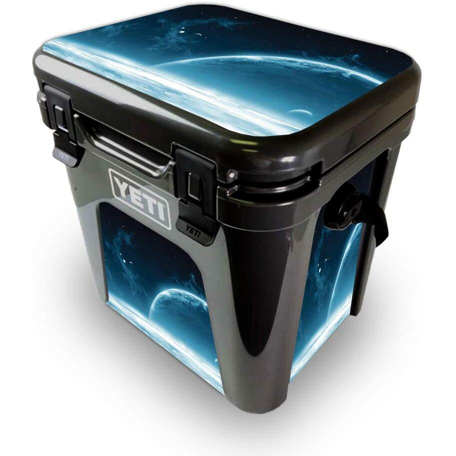 MightySkins YEROAD24-Outer Space Skin for Yeti Roadie 24 Hard cooler - Outer Space