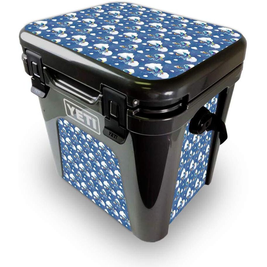 MightySkins YEROAD24-Rainbow Pegasus Skin for Yeti Roadie 24 Hard cooler - Rainbow Pegasus