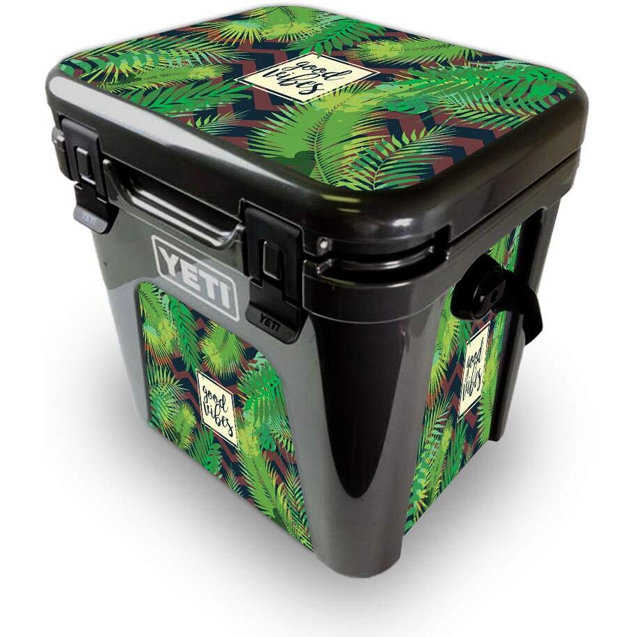 MightySkins YEROAD24-Vibes Skin for Yeti Roadie 24 Hard cooler - Vibes