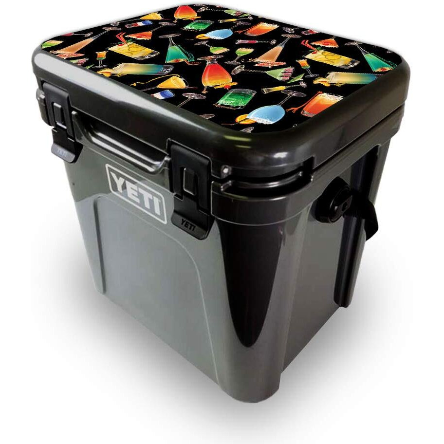 MightySkins YEROA24LID-cocktail Therapy Skin for Yeti Roadie 24 Hard cooler Lid - cocktail Therapy