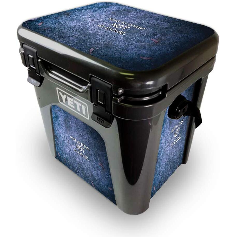 MightySkins YEROAD24-Make An Effort Skin for Yeti Roadie 24 Hard cooler - Make An Effort