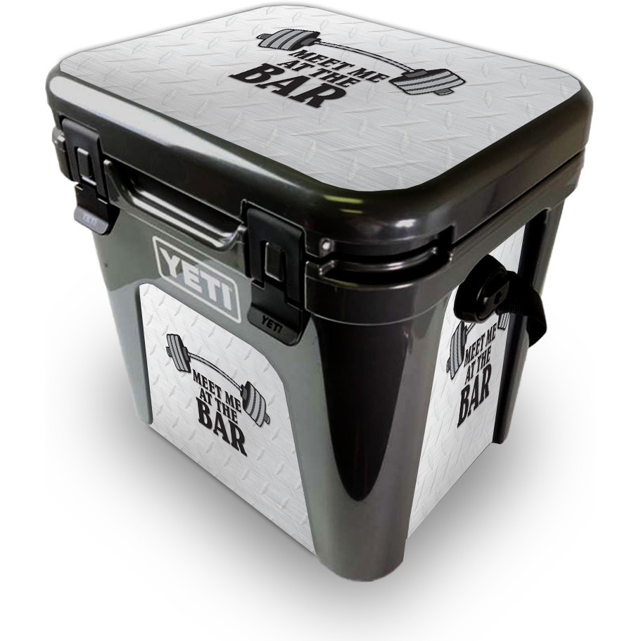MightySkins YEROAD24-Meet Me At The Bar Skin for Yeti Roadie 24 Hard cooler - Meet Me At the Bar